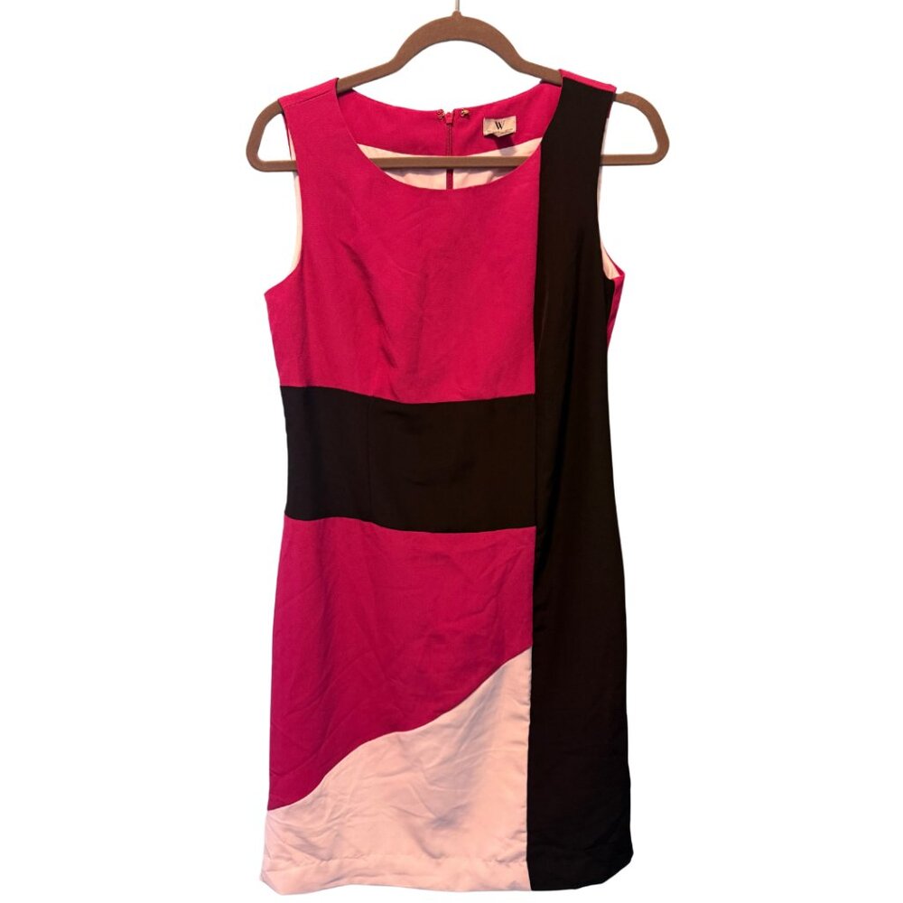 Worthington Colorblock Sleeveless Sheath Dress – Sz 8